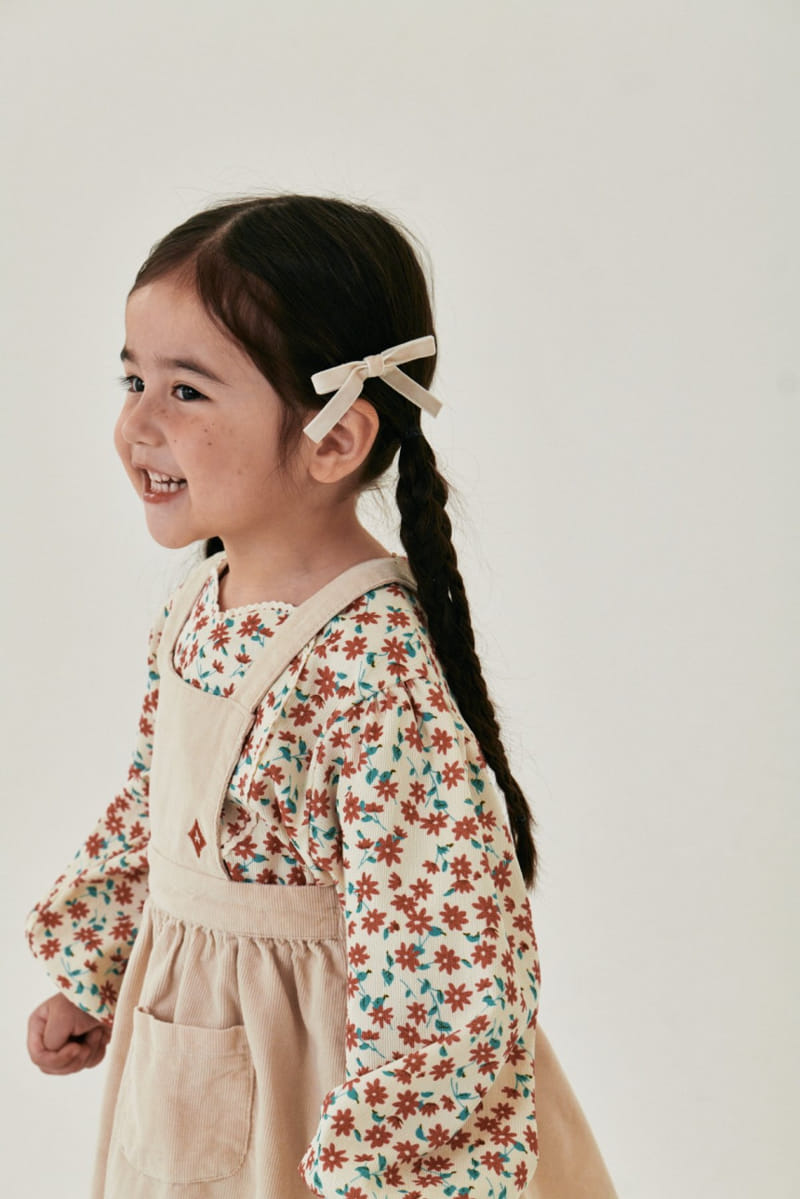 A-Market - Korean Children Fashion - #designkidswear - Velvet Ribbon Hairpink - 9