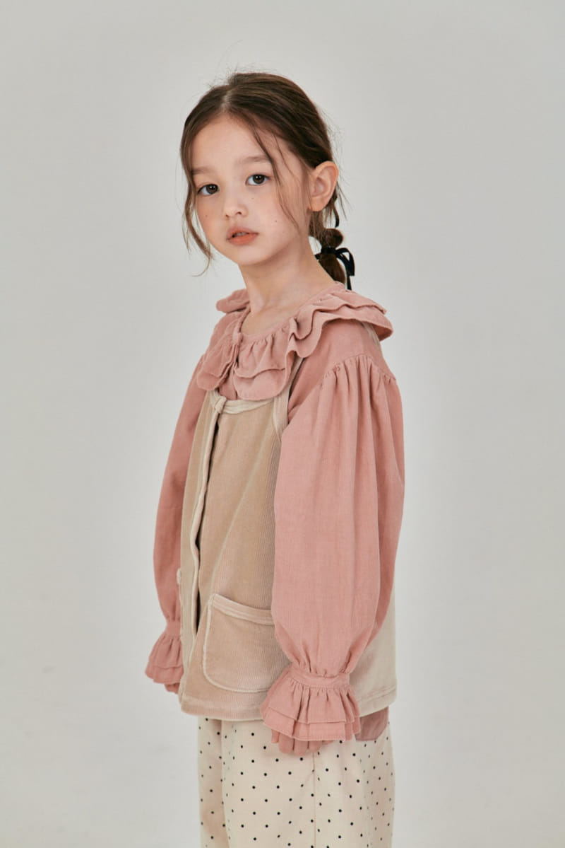 A-Market - Korean Children Fashion - #designkidswear - Collar Blouse - 6