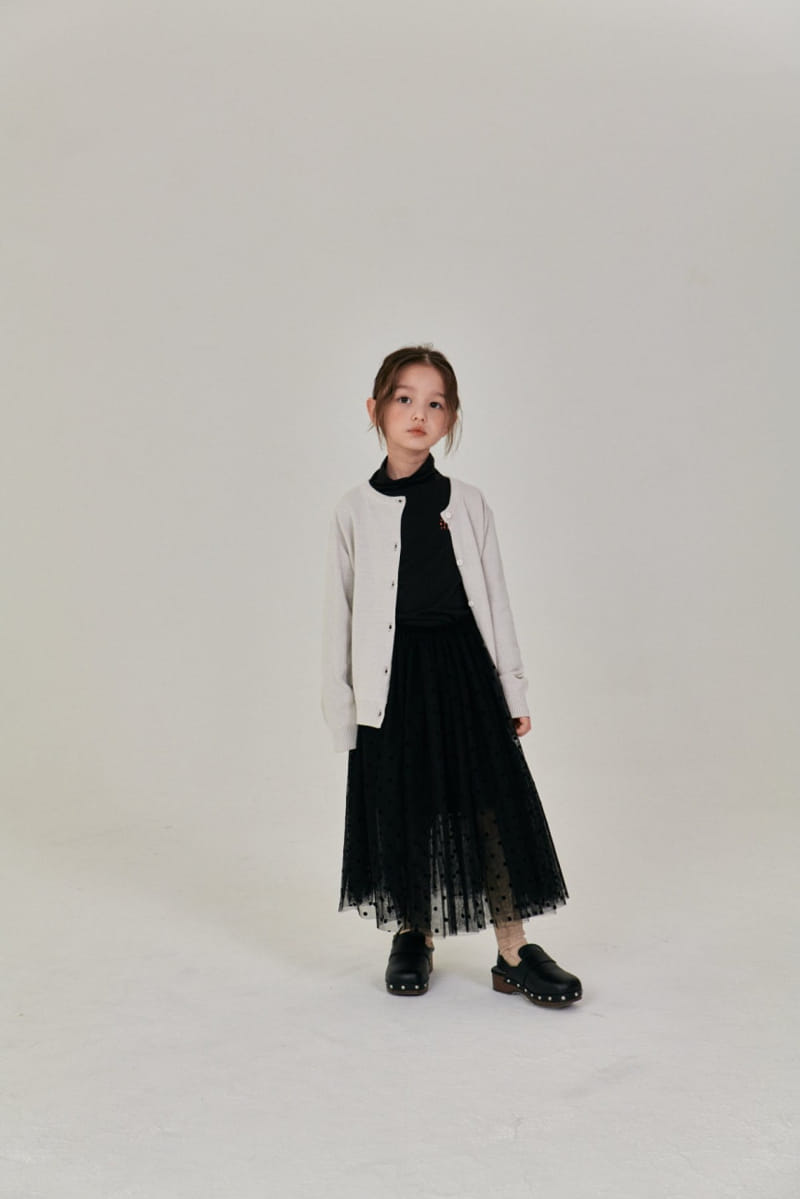 A-Market - Korean Children Fashion - #designkidswear - Slit Round Cardigan - 7