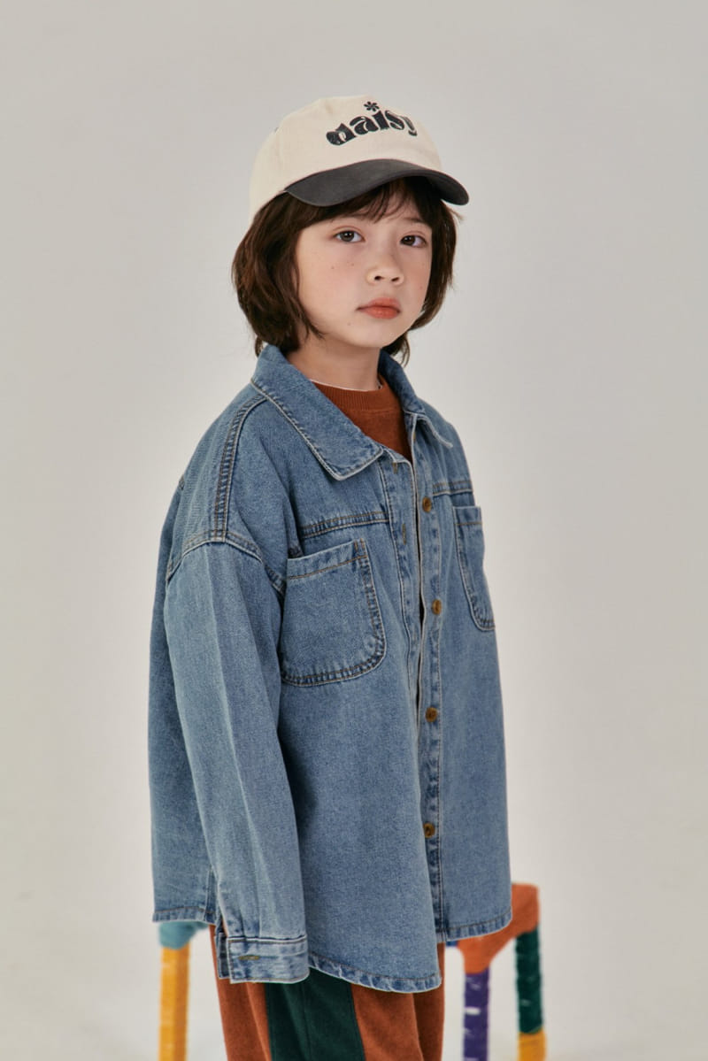 A-Market - Korean Children Fashion - #designkidswear - Denim Jacket - 5