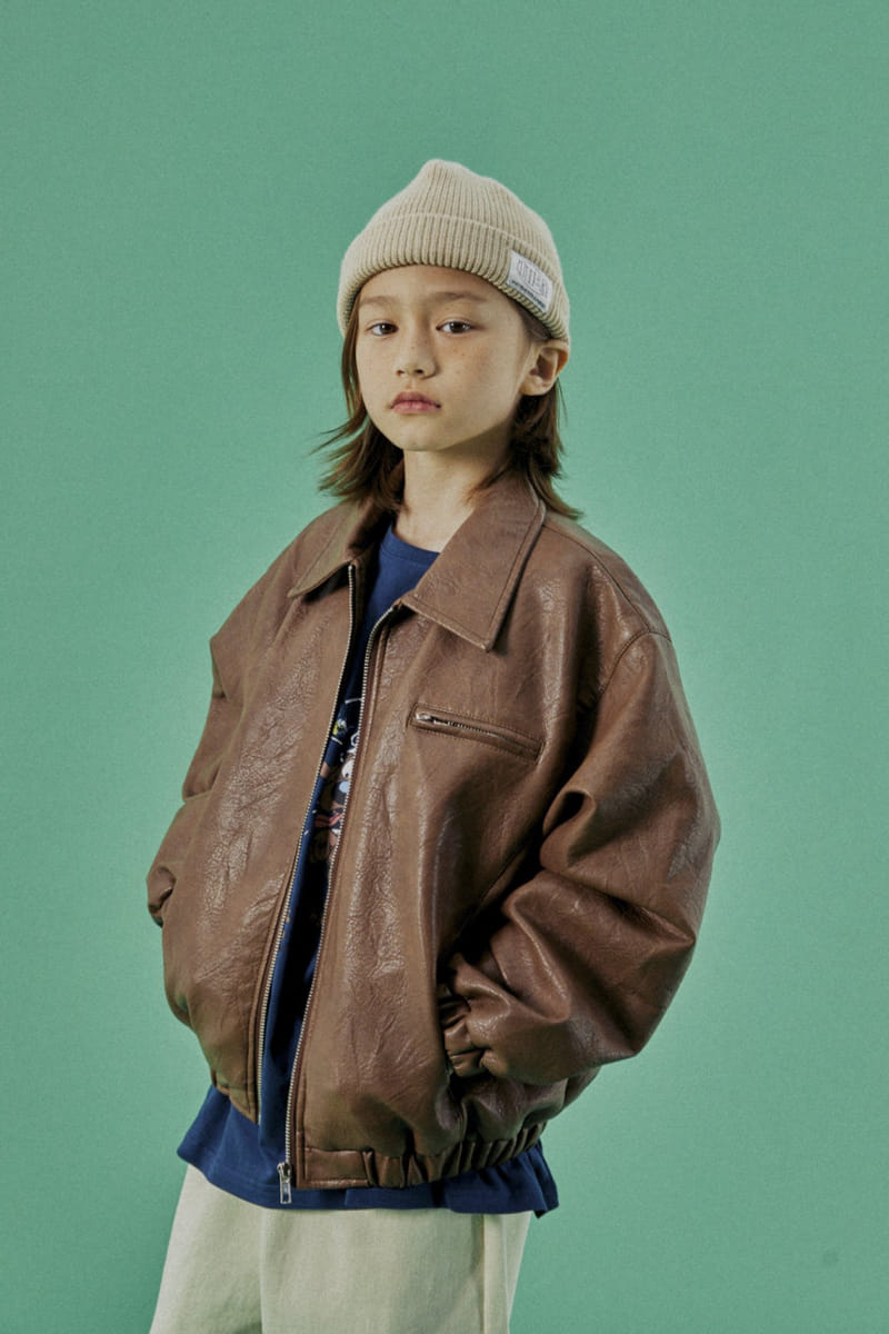 A-Market - Korean Children Fashion - #discoveringself - Leather Jacket - 11