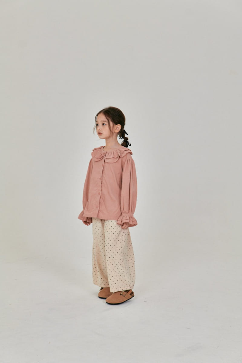 A-Market - Korean Children Fashion - #discoveringself - Collar Blouse - 7