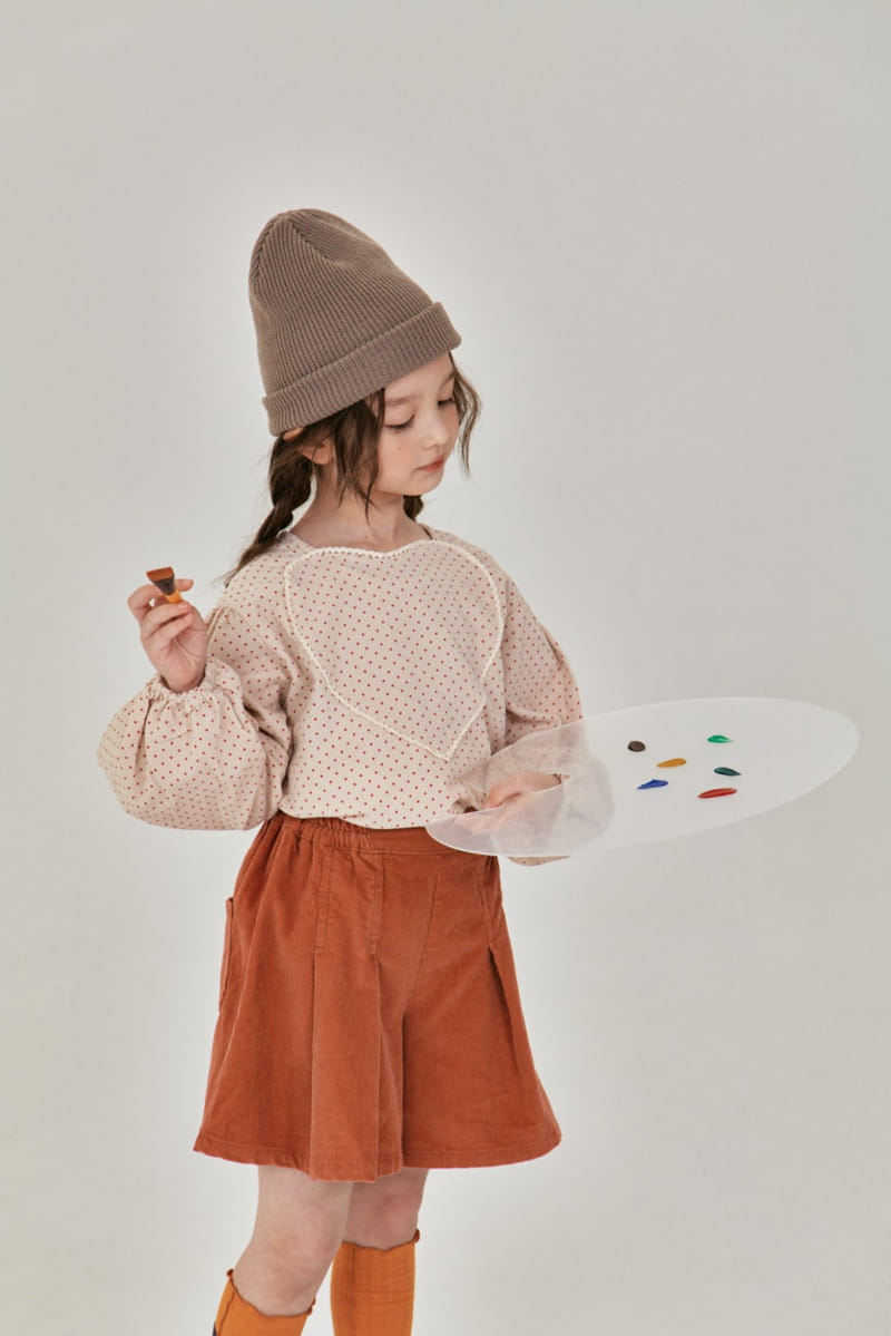 A-Market - Korean Children Fashion - #discoveringself - Heart Blouse - 5