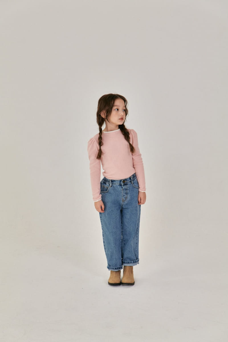 A-Market - Korean Children Fashion - #discoveringself - Lace Tee - 2