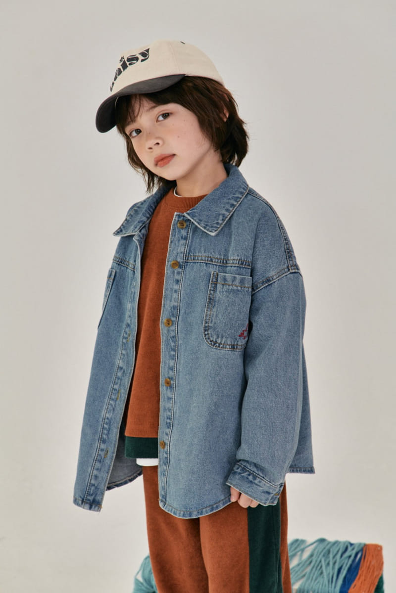A-Market - Korean Children Fashion - #discoveringself - Denim Jacket - 6