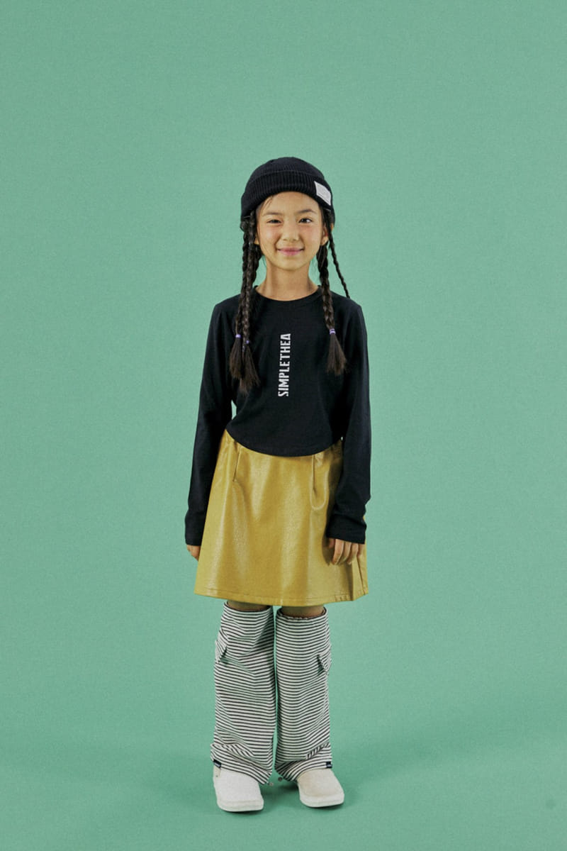 A-Market - Korean Children Fashion - #fashionkids - Leather Skirt