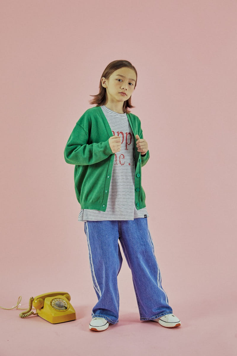 A-Market - Korean Children Fashion - #fashionkids - A V Neck Cardigan - 12