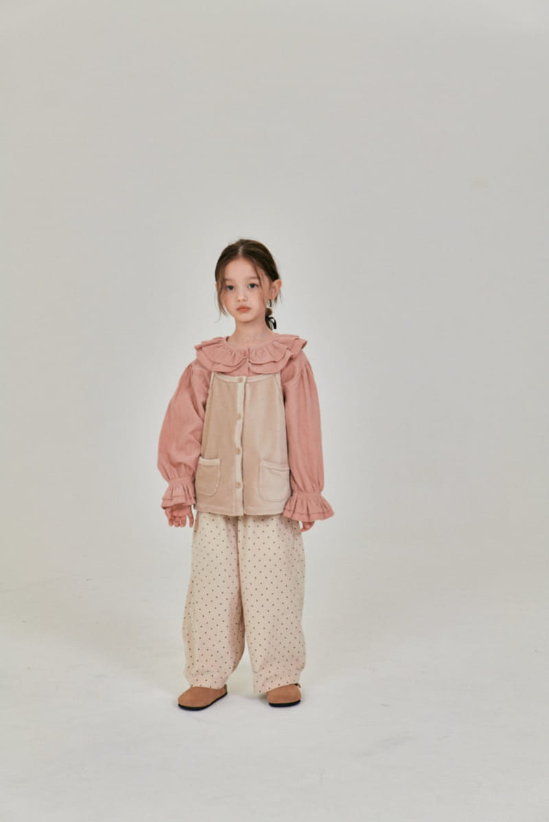 A-Market - Korean Children Fashion - #fashionkids - Collar Blouse - 8