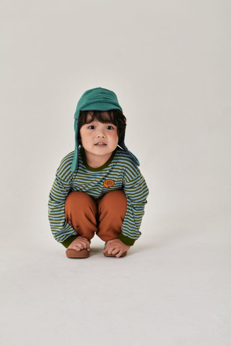 A-Market - Korean Children Fashion - #fashionkids - Comma Stripes Tee - 10