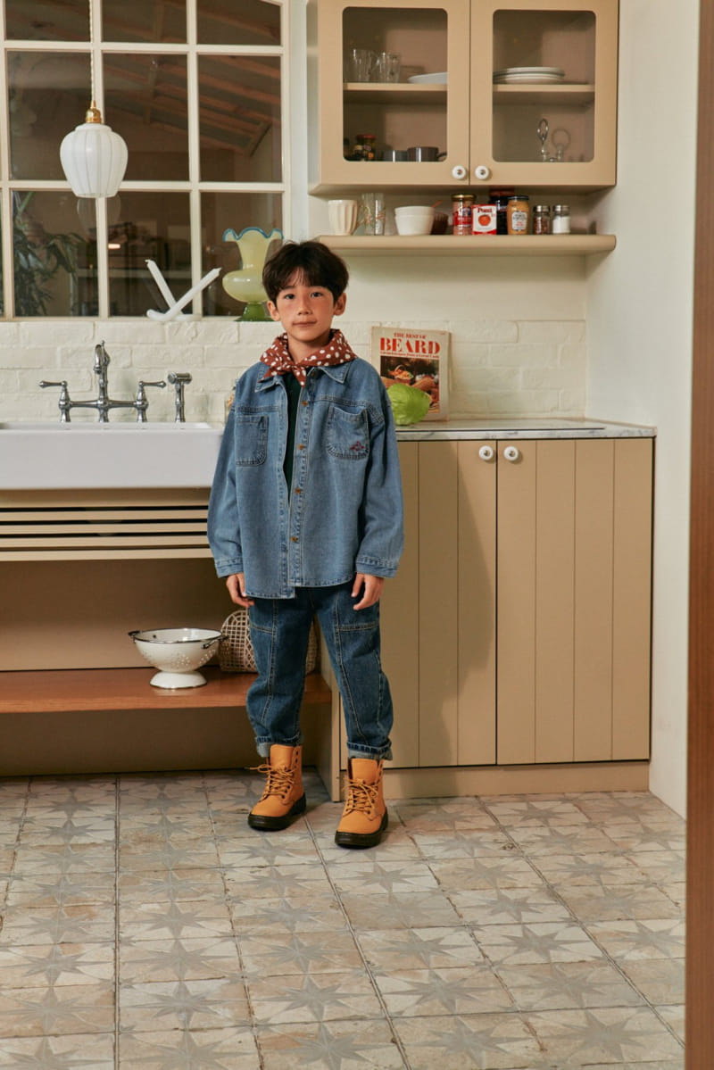 A-Market - Korean Children Fashion - #fashionkids - Denim Jacket - 7