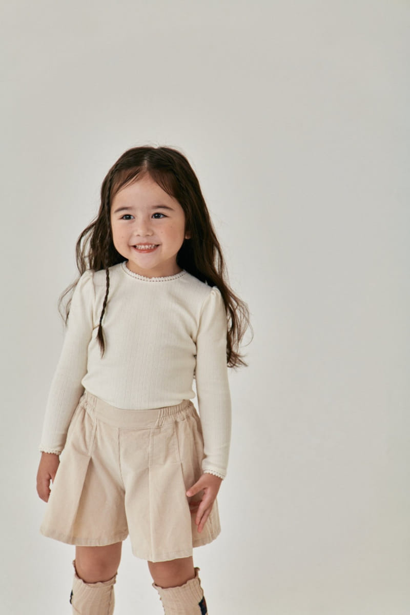 A-Market - Korean Children Fashion - #fashionkids - Lace Tee - 4