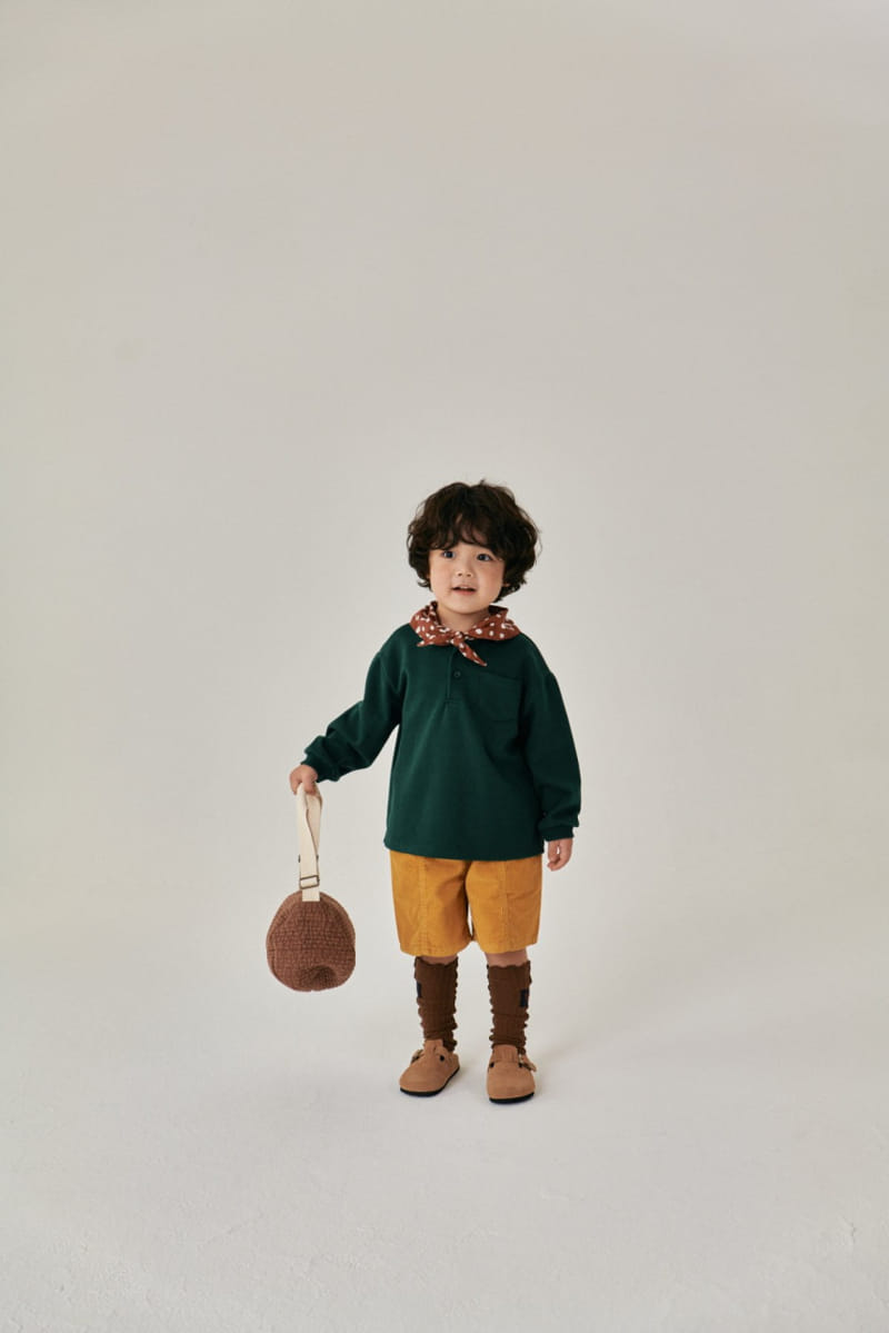 A-Market - Korean Children Fashion - #kidsshorts - Scarf Tee - 12