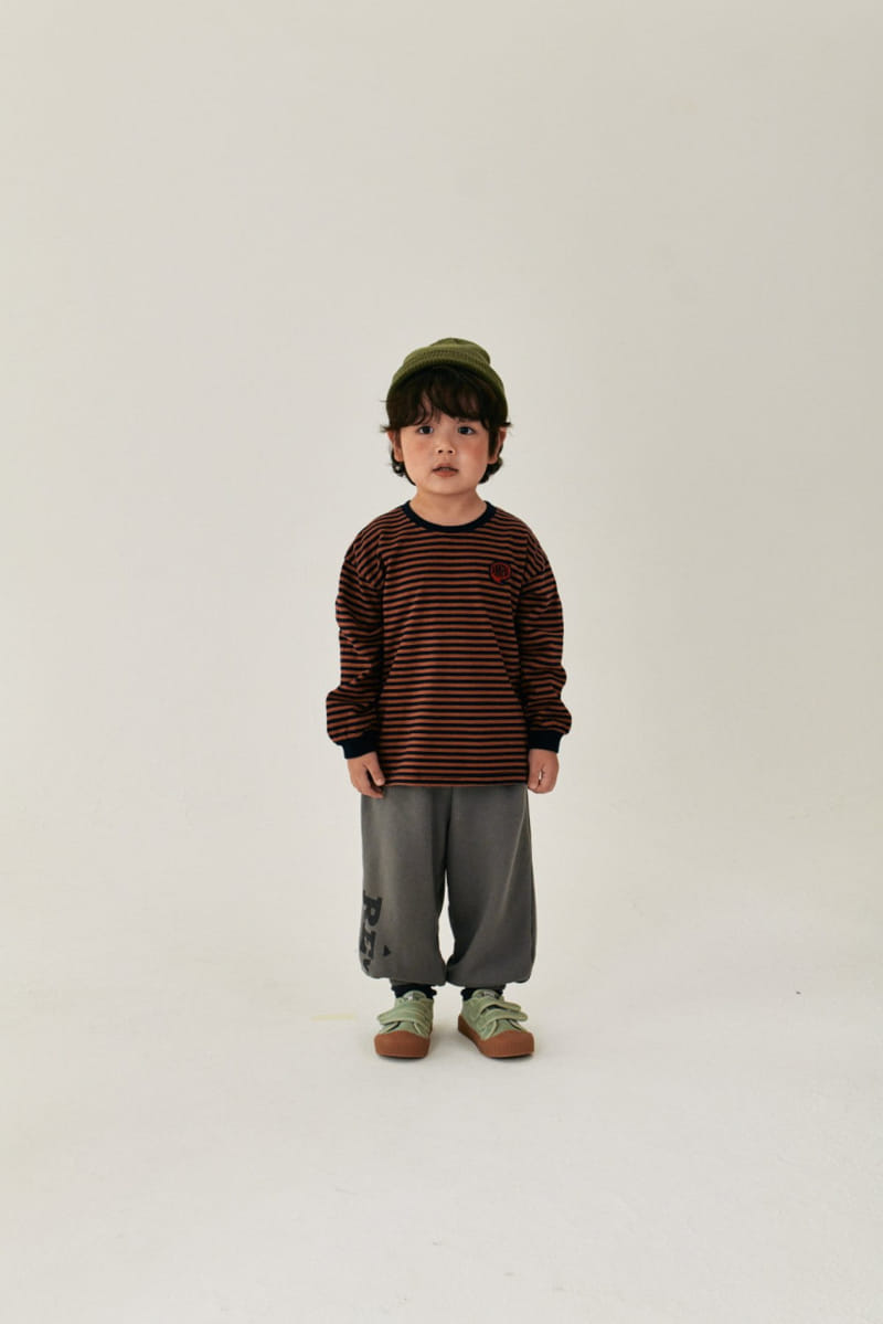 A-Market - Korean Children Fashion - #kidsshorts - Comma Stripes Tee - 11