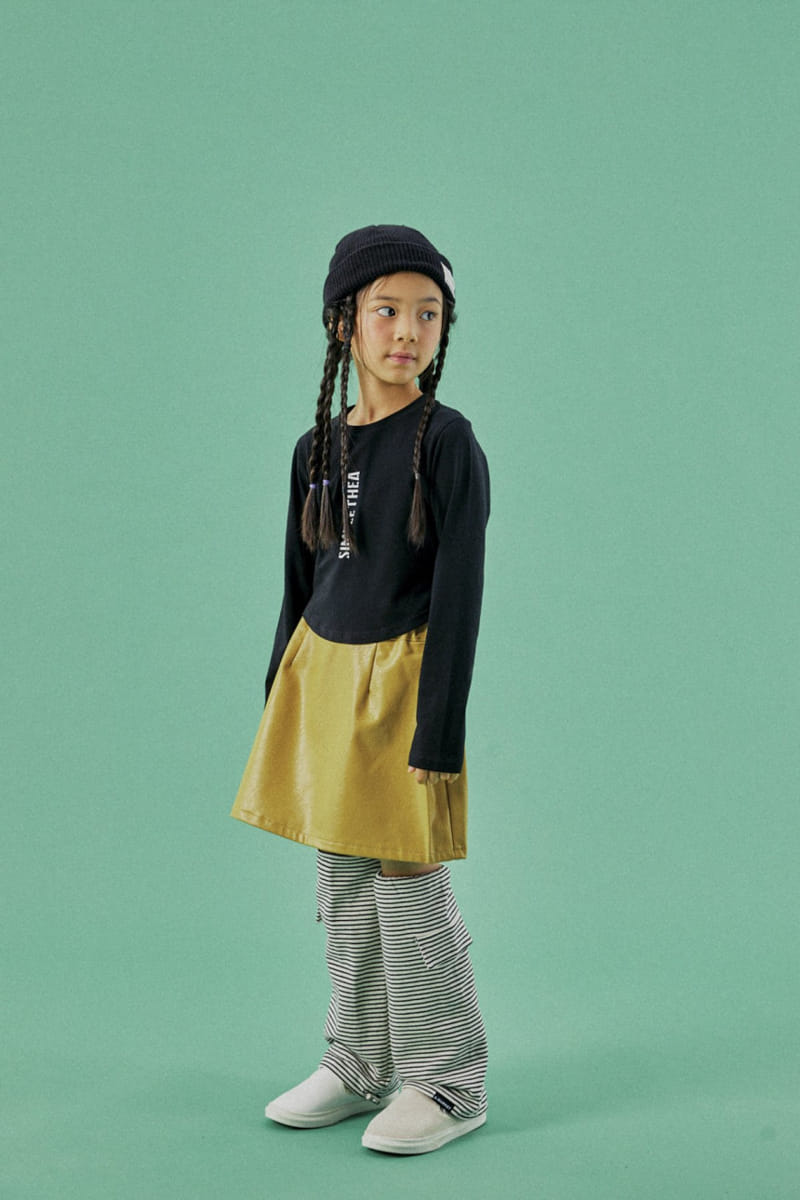 A-Market - Korean Children Fashion - #kidsstore - Leather Skirt - 3