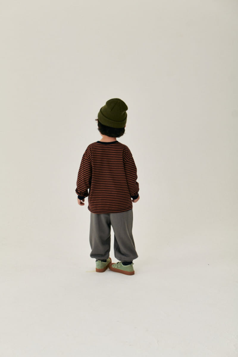 A-Market - Korean Children Fashion - #kidsstore - Comma Stripes Tee - 12