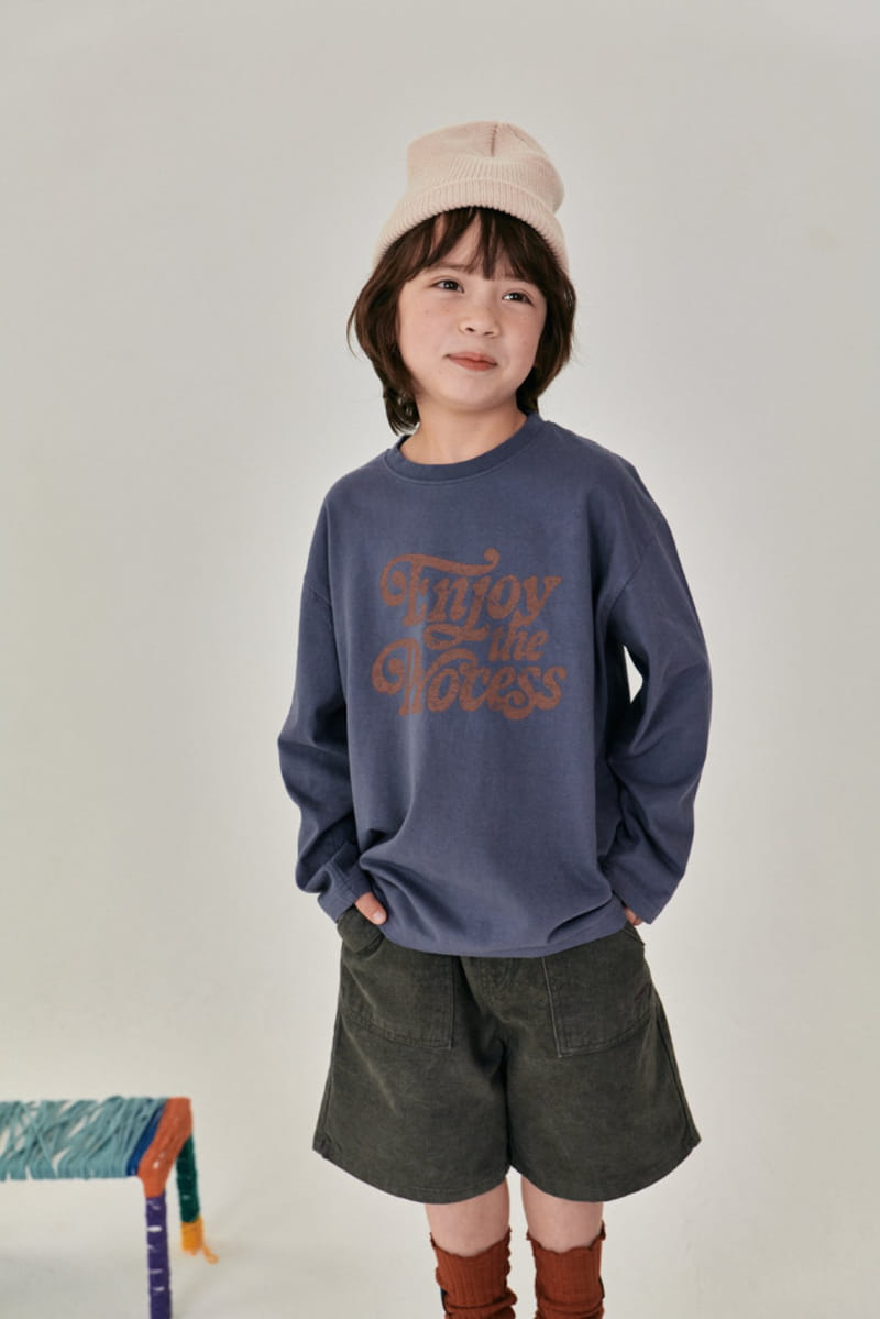 A-Market - Korean Children Fashion - #kidsshorts - Enjoy Tee - 4