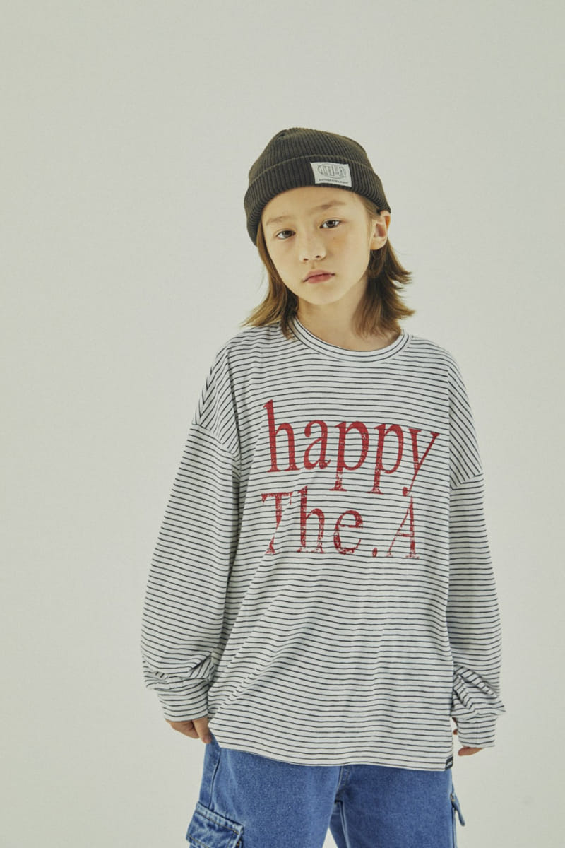 A-Market - Korean Children Fashion - #littlefashionista - Sluv Stripes Tee - 10