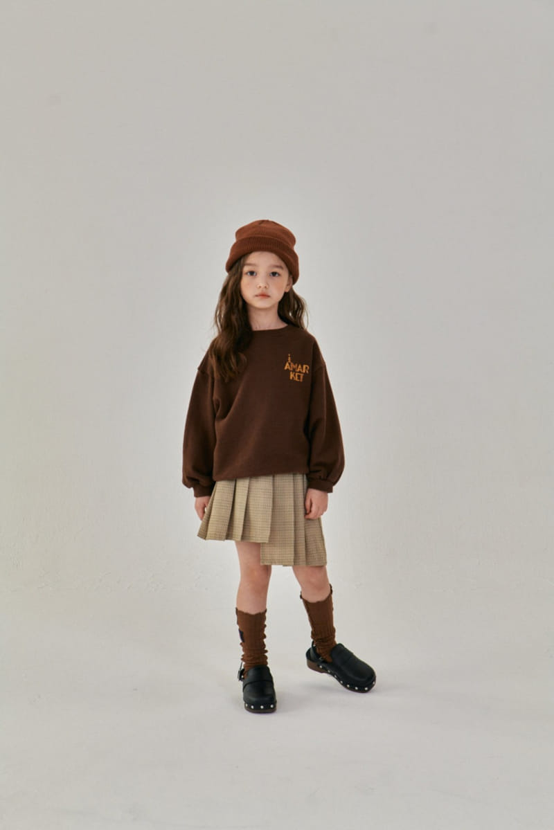 A-Market - Korean Children Fashion - #littlefashionista - Chess Sweatshirt - 2