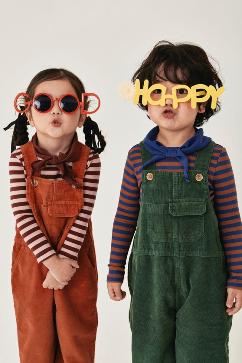 A-Market - Korean Children Fashion - #littlefashionista - Stripes TEe