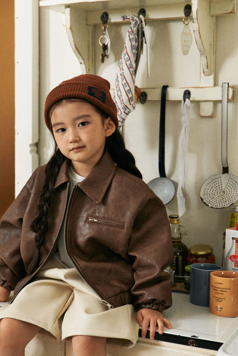 A-Market - Korean Children Fashion - #magicofchildhood - Leather Jacket - 2