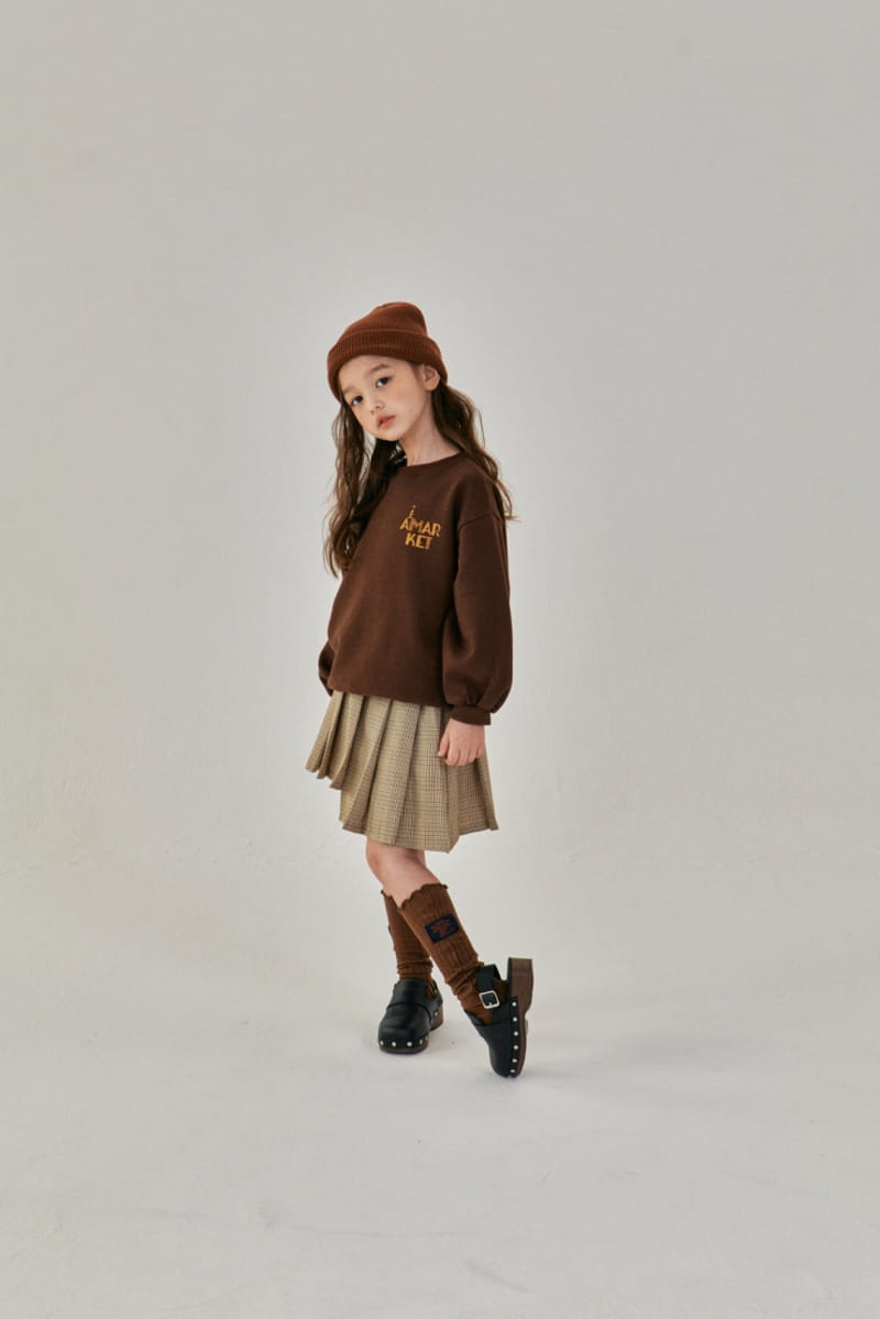 A-Market - Korean Children Fashion - #magicofchildhood - Chess Sweatshirt - 3