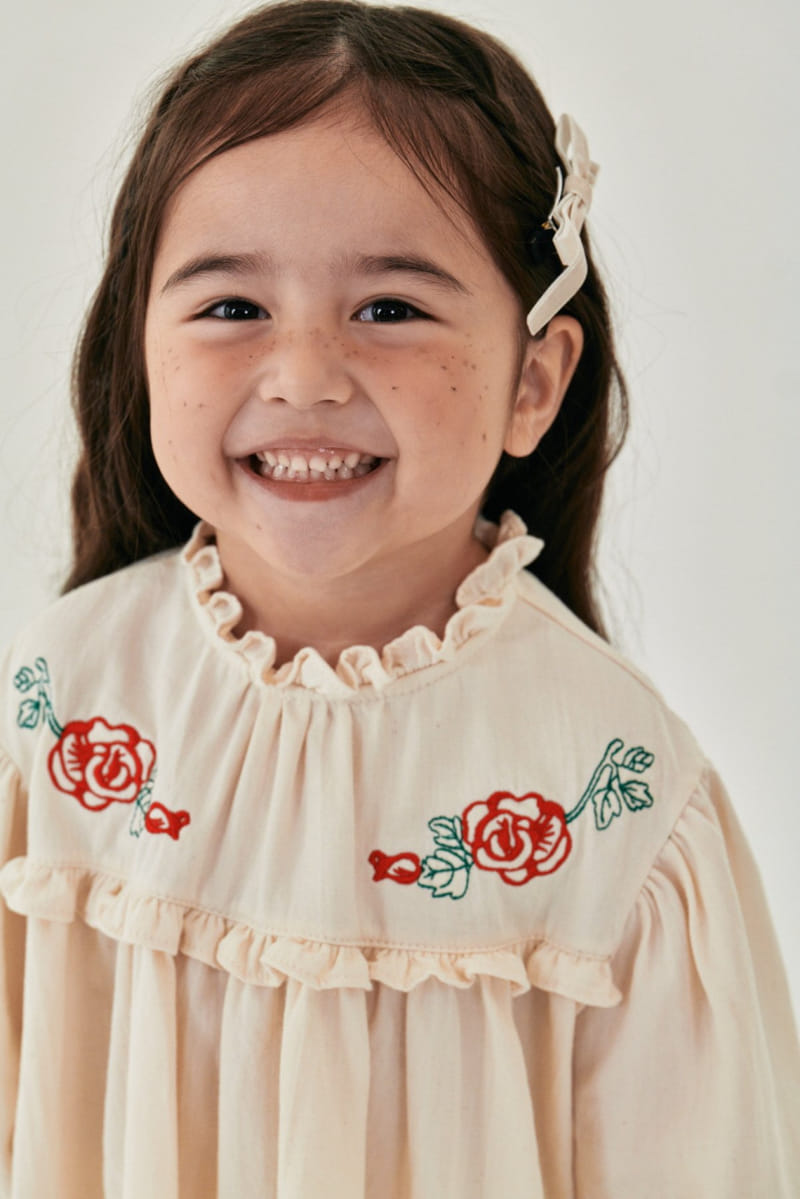A-Market - Korean Children Fashion - #minifashionista - Velvet Ribbon Hairpink - 2