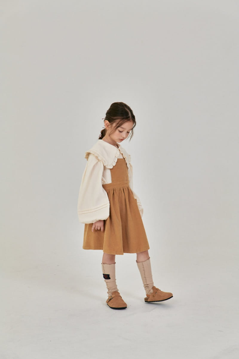 A-Market - Korean Children Fashion - #minifashionista - A Collar Blouse - 5
