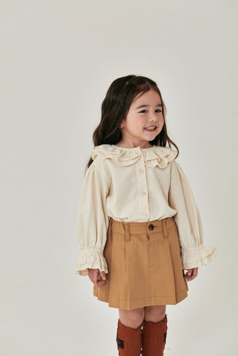 A-Market - Korean Children Fashion - #minifashionista - Collar Blouse