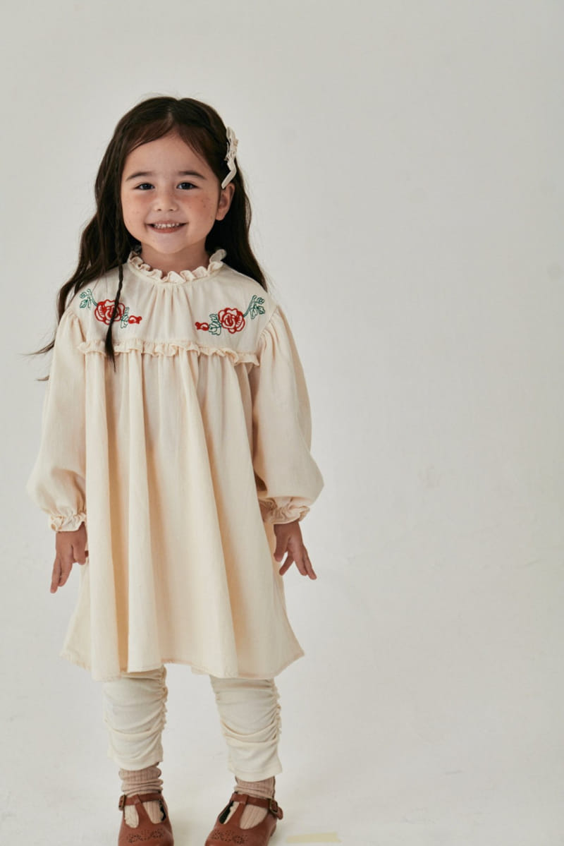 A-Market - Korean Children Fashion - #minifashionista - Rose One-piece - 12