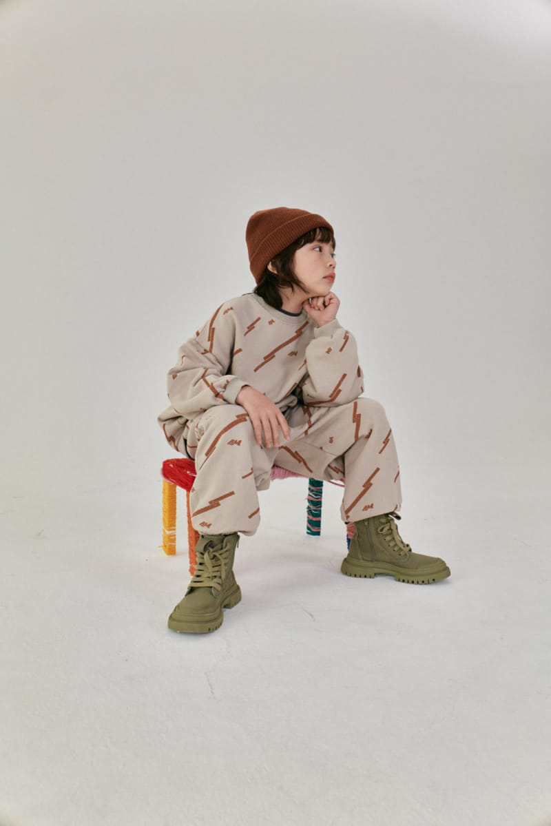 A-Market - Korean Children Fashion - #prettylittlegirls - AM Sweat Top Bottom Set - 8