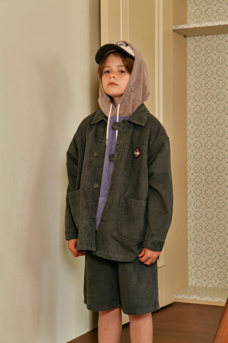 A-Market - Korean Children Fashion - #prettylittlegirls - Chess Terry Hoody Tee - 10