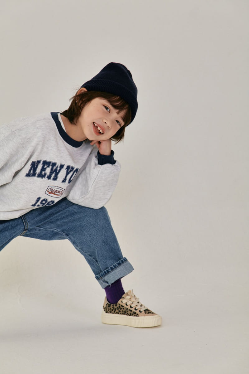 A-Market - Korean Children Fashion - #prettylittlegirls - New York Sweatshirt - 6