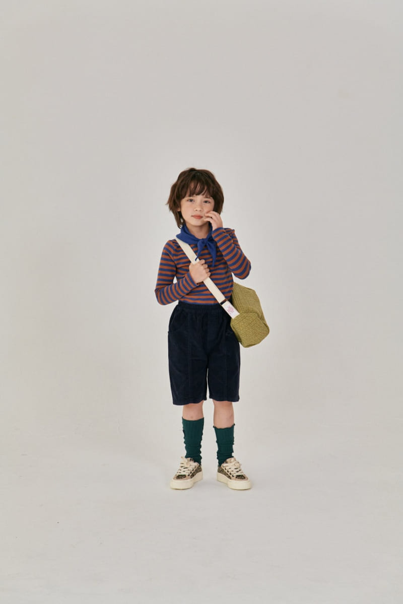 A-Market - Korean Children Fashion - #minifashionista - Stripes TEe - 4