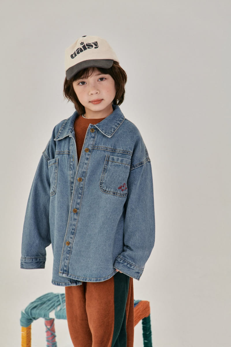 A-Market - Korean Children Fashion - #prettylittlegirls - Denim Jacket