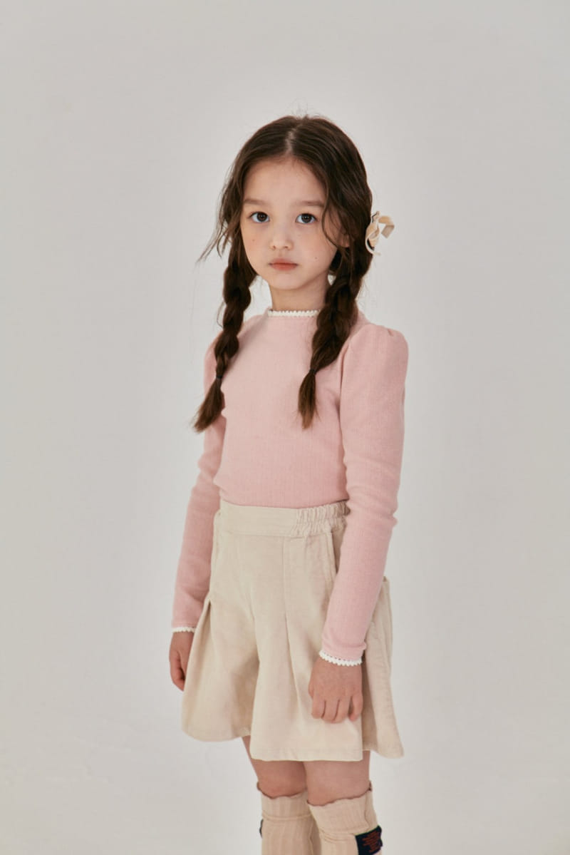 A-Market - Korean Children Fashion - #todddlerfashion - Lace Tee - 12