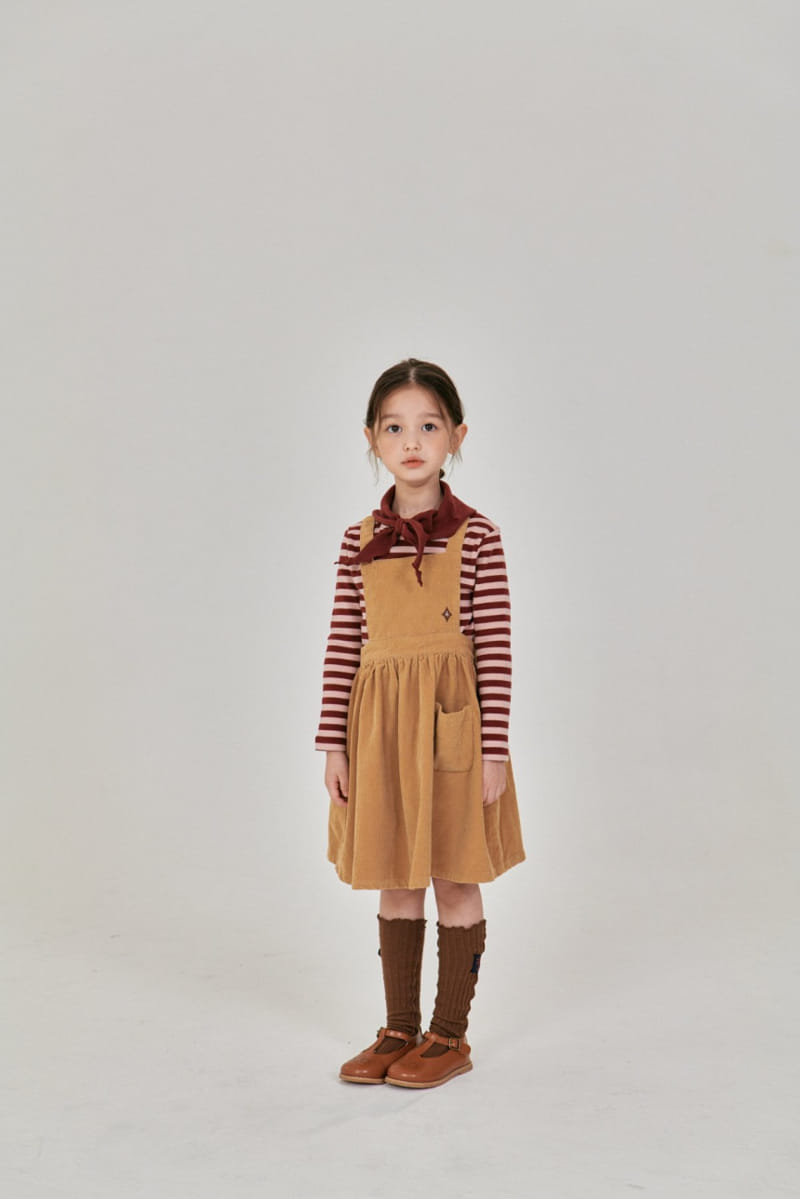 A-Market - Korean Children Fashion - #toddlerclothing - Stripes TEe - 6