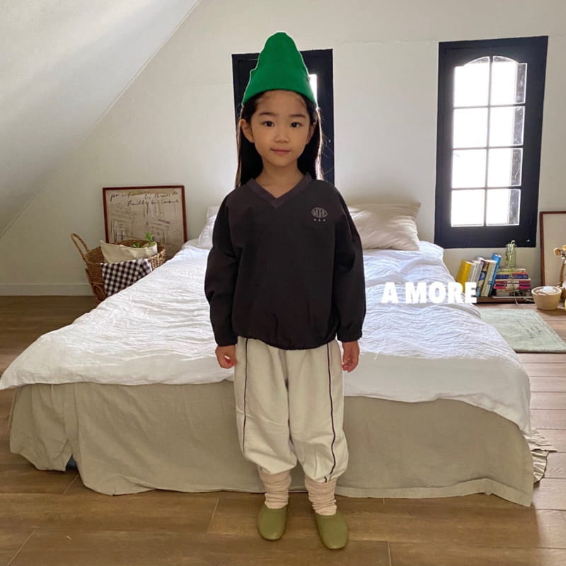 A More - Korean Children Fashion - #kidzfashiontrend - Two Stripes Pants - 4