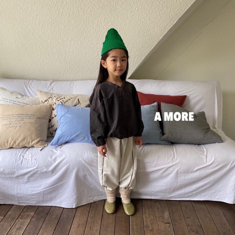 A More - Korean Children Fashion - #kidsstore - Two Stripes Pants - 2