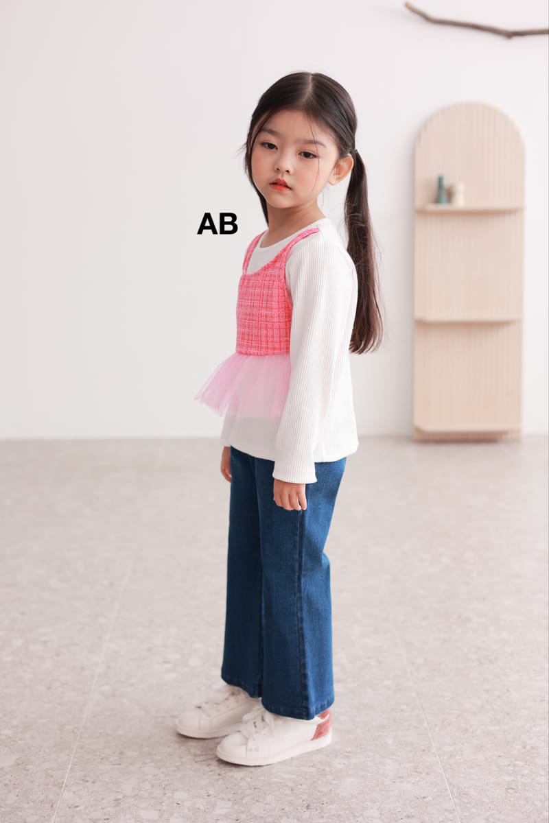 Ab - Korean Children Fashion - #Kfashion4kids - Fancy Bustier Tee - 12