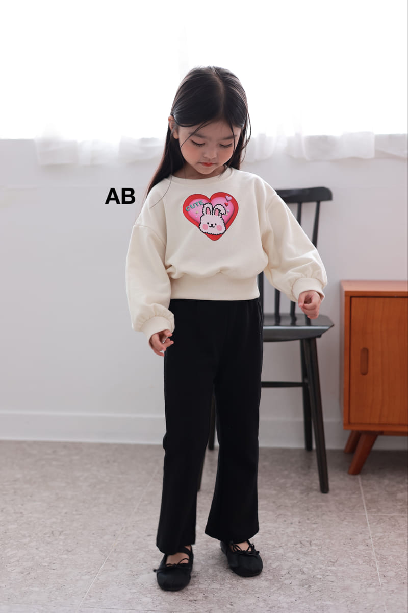 Ab - Korean Children Fashion - #Kfashion4kids - Cuty Rabbit Sweathirt - 3