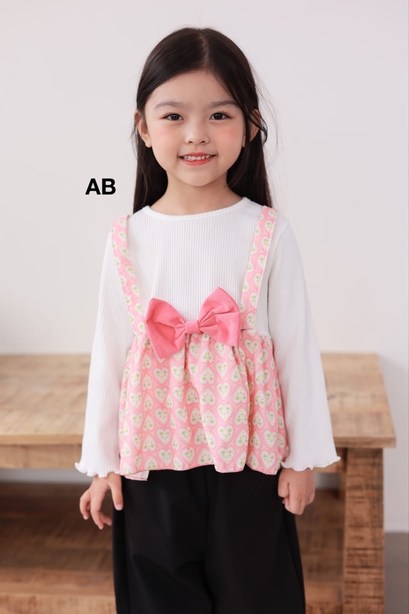 Ab - Korean Children Fashion - #Kfashion4kids - Ribbon Bustier