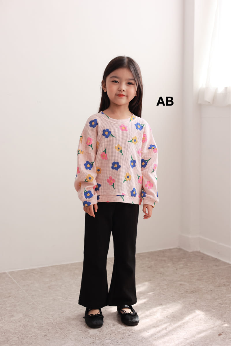 Ab - Korean Children Fashion - #Kfashion4kids - Flower Sweatshirt - 6