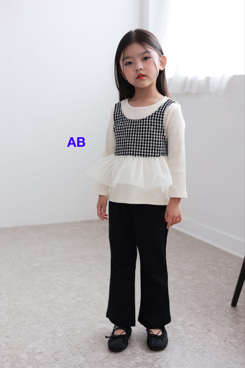 Ab - Korean Children Fashion - #stylishchildhood - Fancy Bustier Tee - 4
