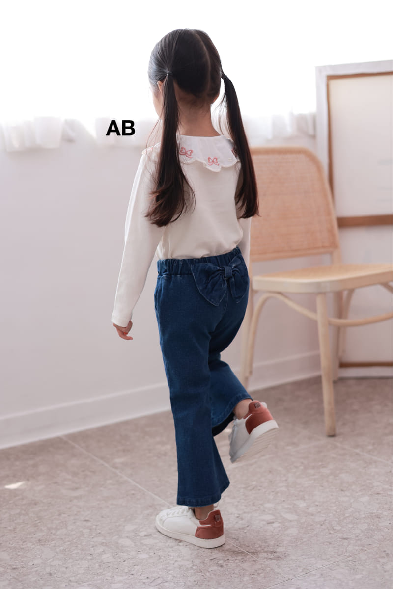 Ab - Korean Children Fashion - #childofig - Ribbon Pants - 9
