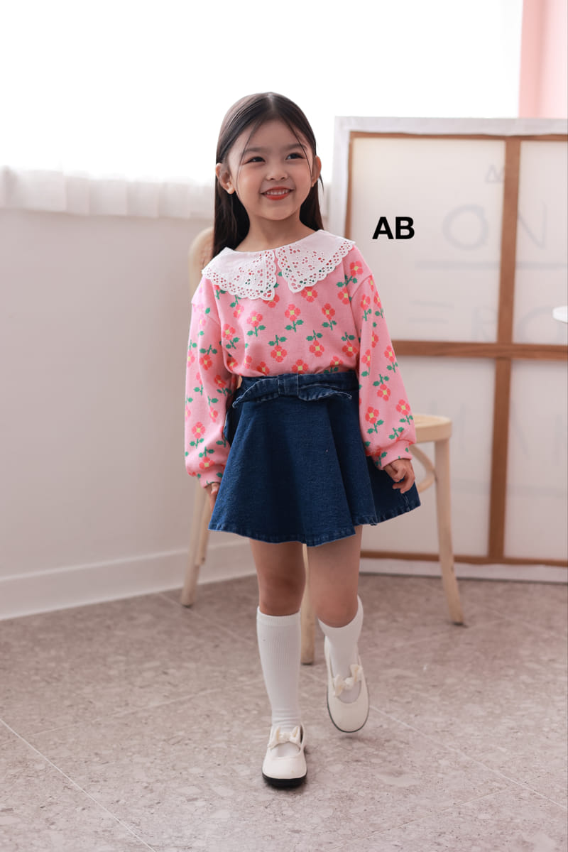 Ab - Korean Children Fashion - #childofig - Volume Collar Tee - 5