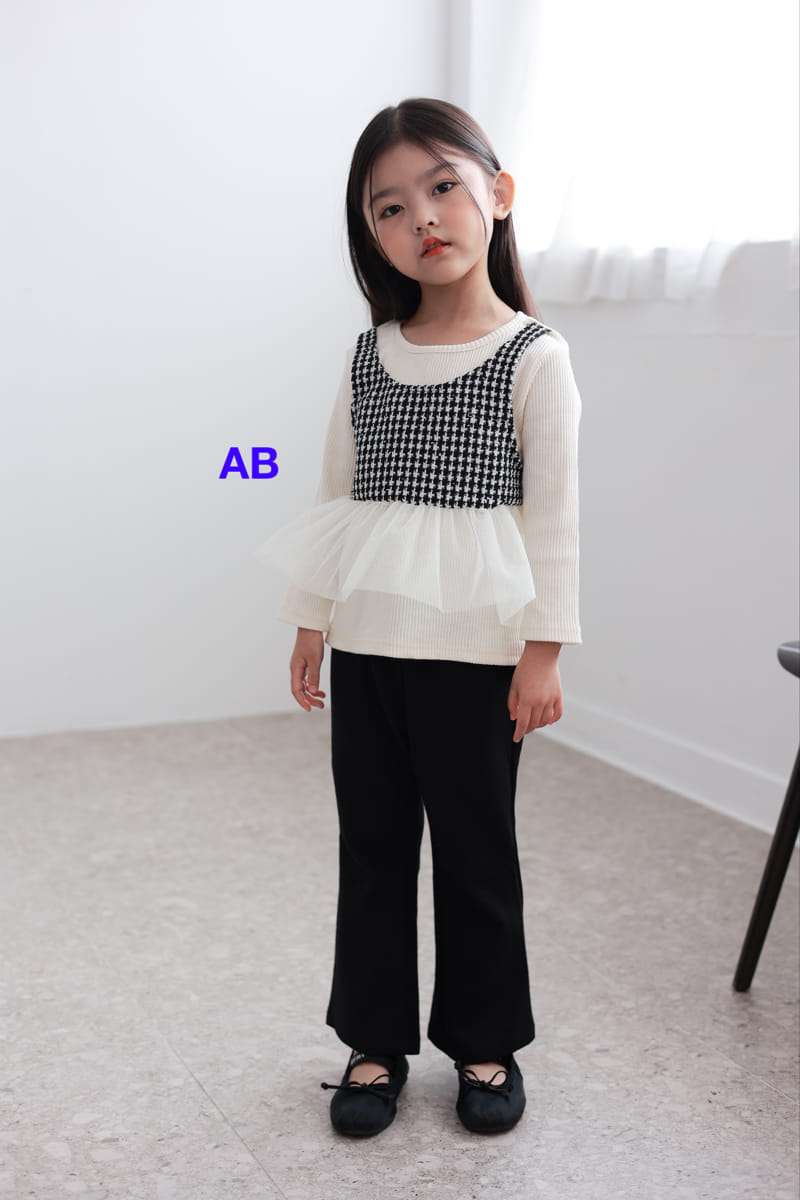 Ab - Korean Children Fashion - #childrensboutique - Fancy Bustier Tee - 5