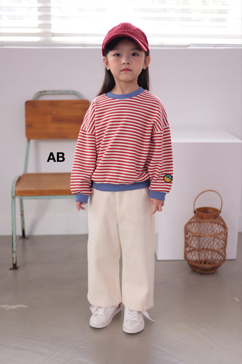 Ab - Korean Children Fashion - #childrensboutique - Smile Color Sweatshirt - 3