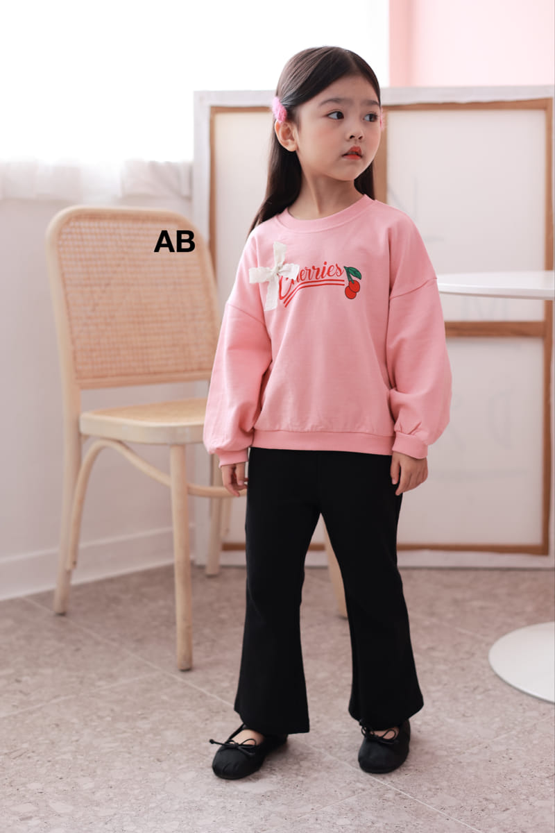 Ab - Korean Children Fashion - #childrensboutique - Cherry Sweatshirt - 8