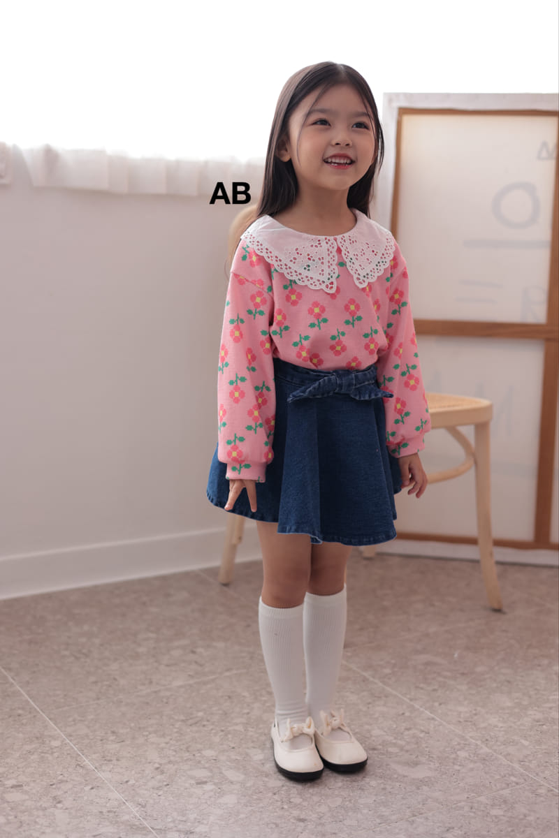 Ab - Korean Children Fashion - #childrensboutique - Volume Collar Tee - 7