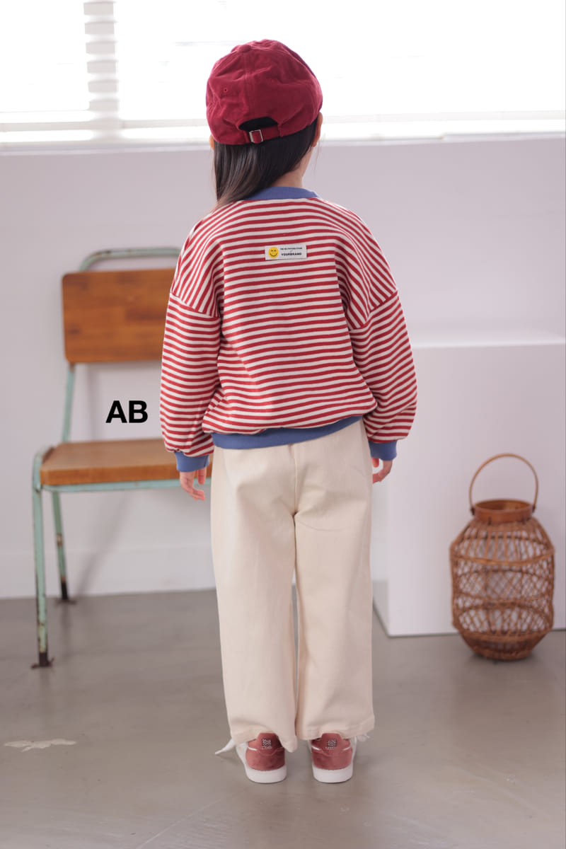 Ab - Korean Children Fashion - #childrensboutique - Smile Color Sweatshirt - 4